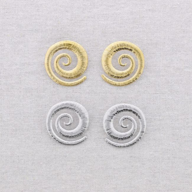 PENDIENTES PRESIÓN ACERO CARACOLA