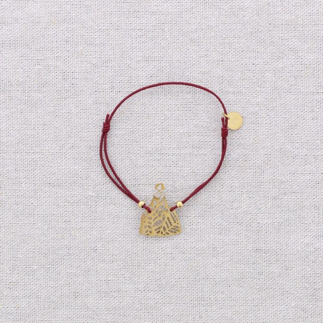 MENINA FILIGREE STEEL ELASTIC BRACELET