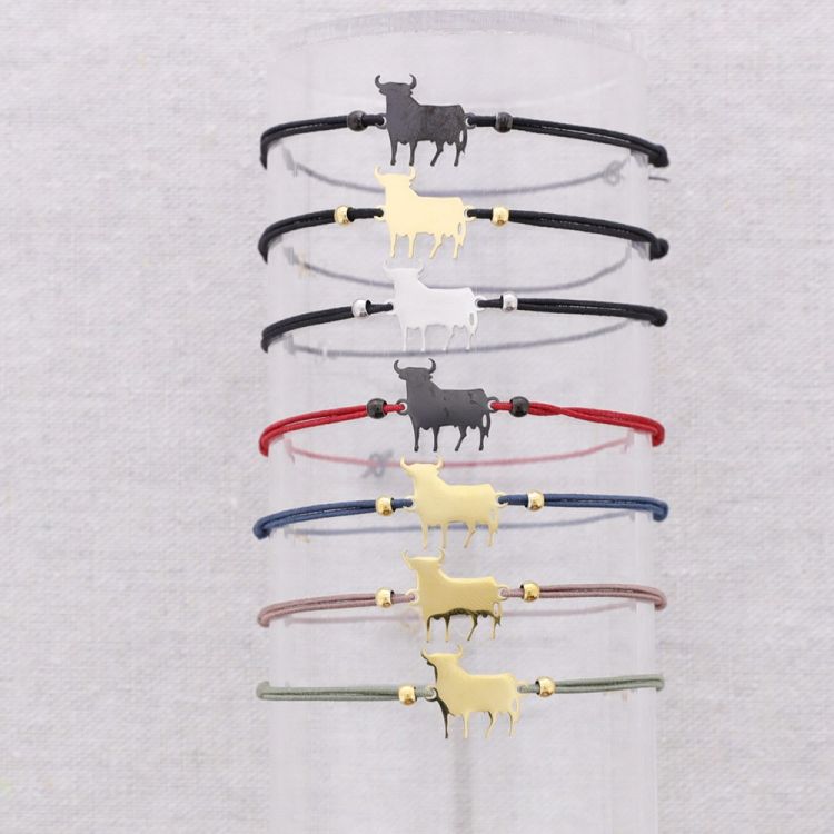 PULSERA ELÁSTICA ACERO TORO 2