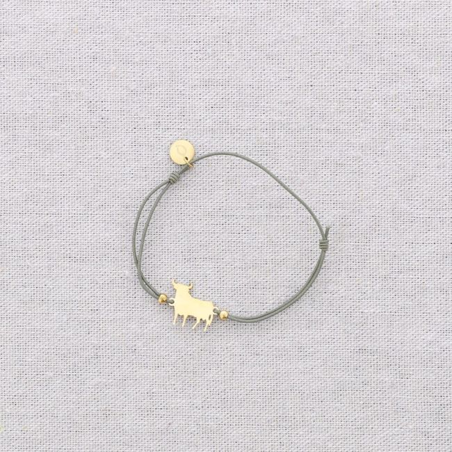 ELASTIC STEEL BULL BRACELET