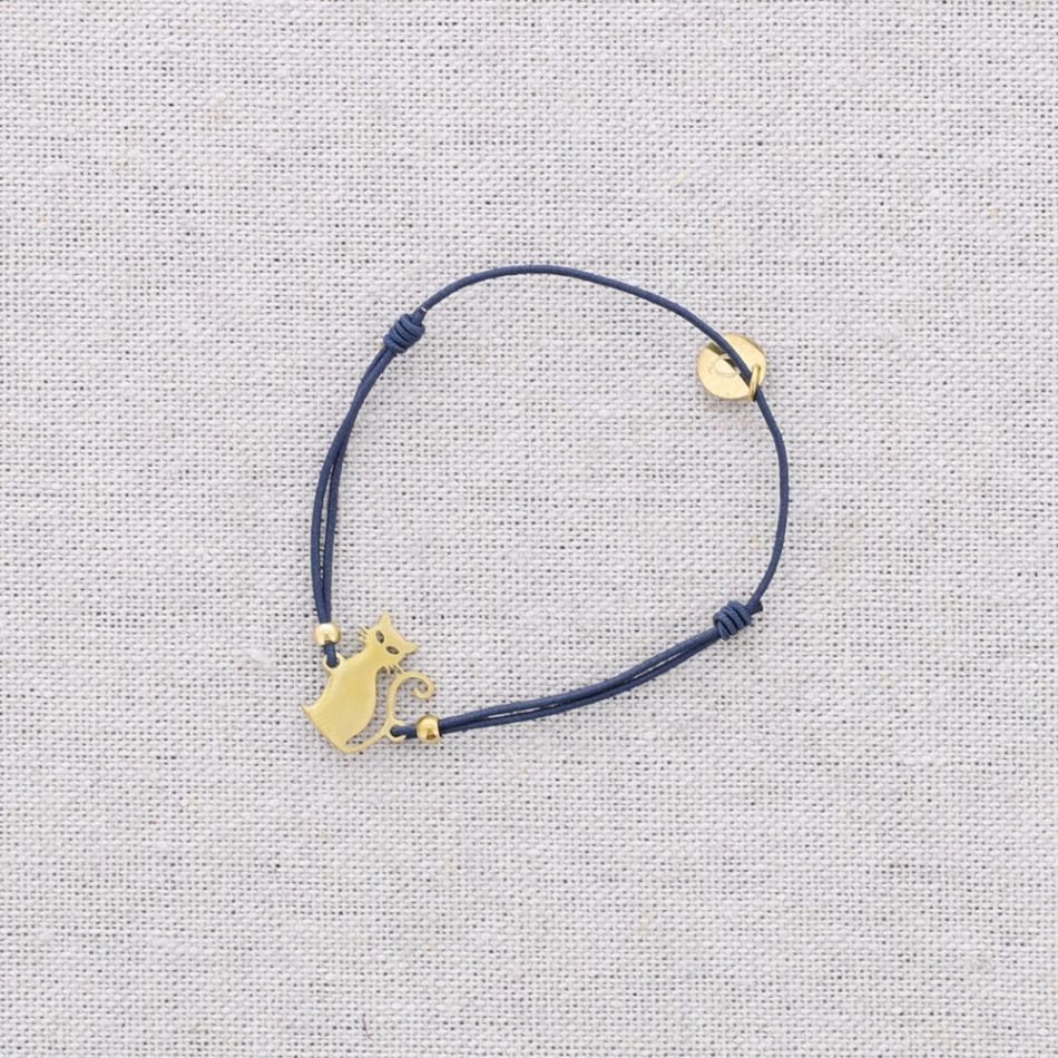 PULSERA ELÁSTICA ACERO GATO