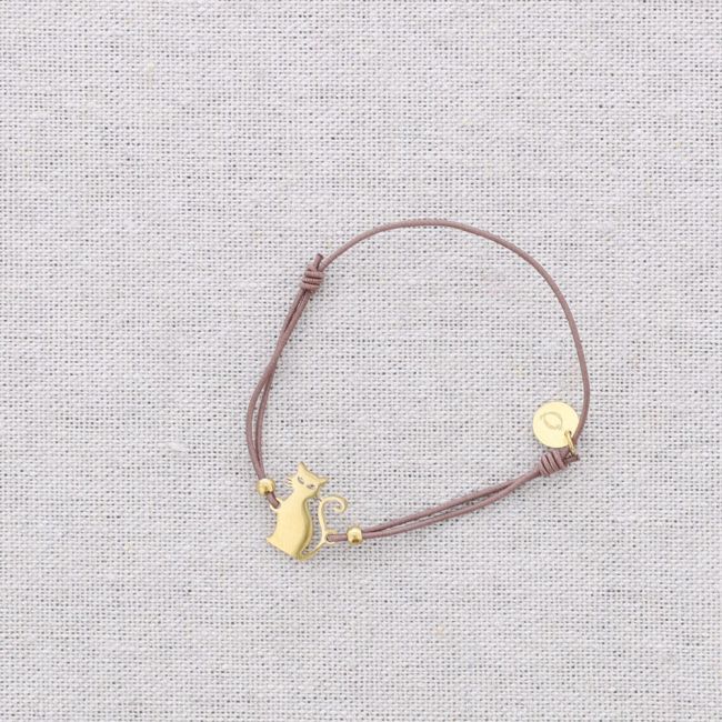PULSERA ELÁSTICA ACERO GATO