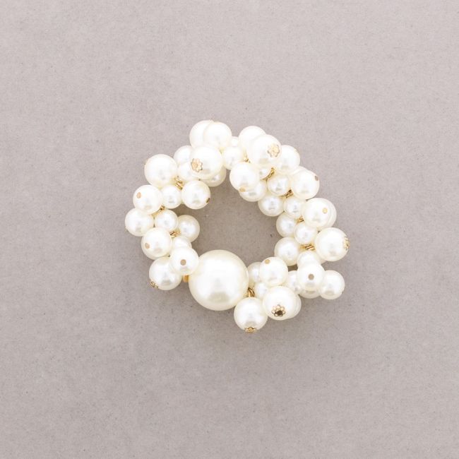 PULSERA ELÁSTICA BOLAS ACABADO PERLA