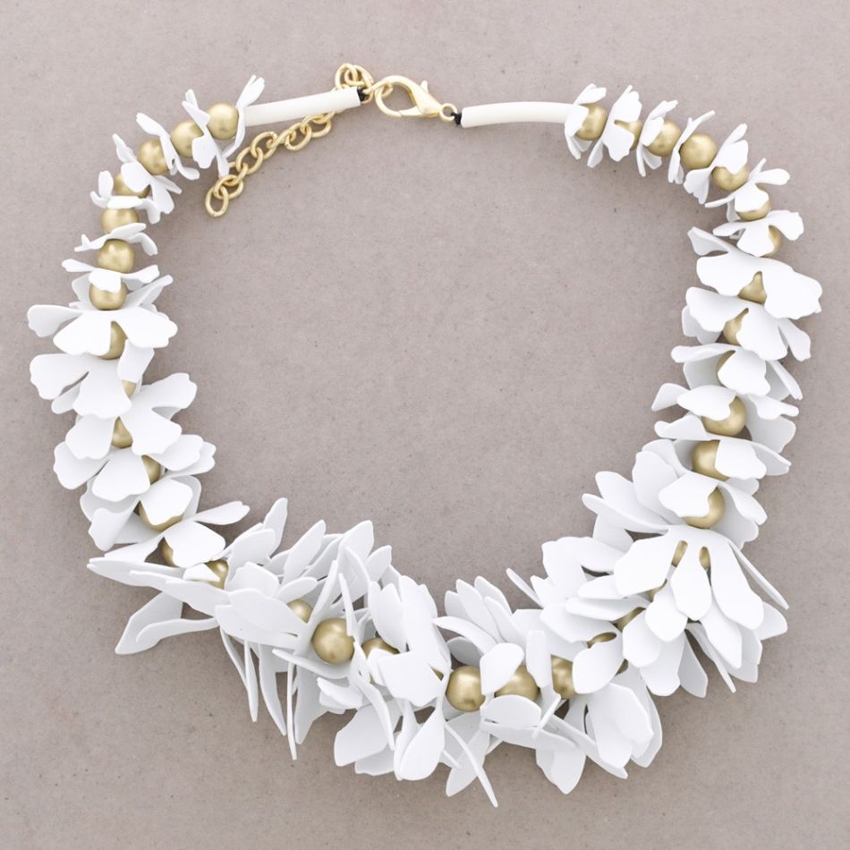 GARGANTILLA CUENTAS FLOR FOAMY
