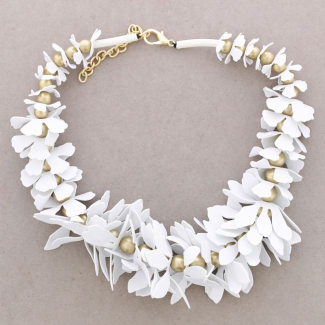 GARGANTILLA CUENTAS FLOR FOAMY