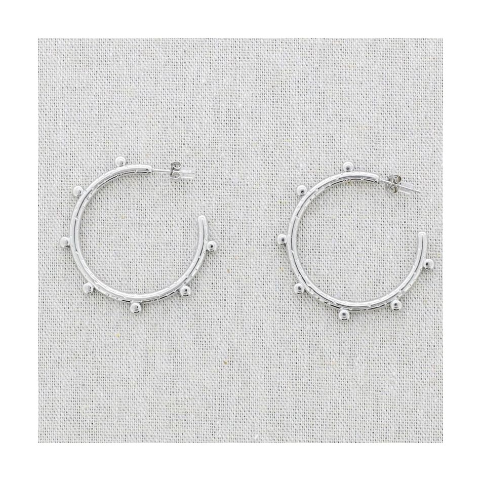STAINLESS STEEL HOOP EARRINGS