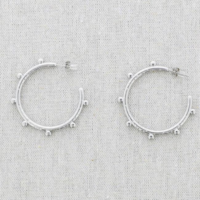 STAINLESS STEEL HOOP EARRINGS