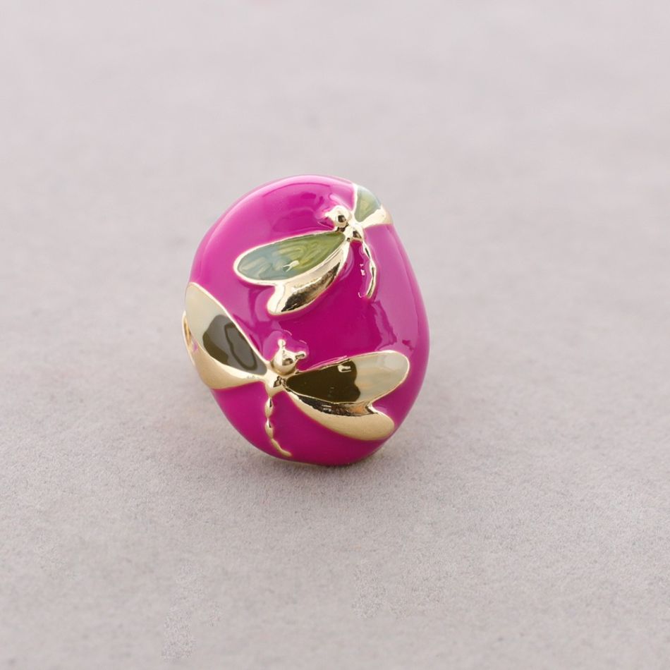 ANILLO ELÁSTICO LIBÉLULA ESMALTE