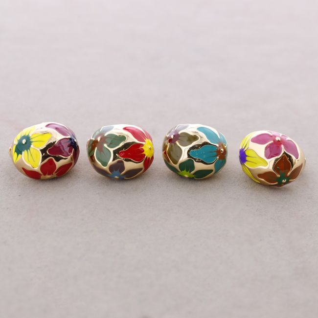 ANILLO ELÁSTICO FLORES ESMALTE
