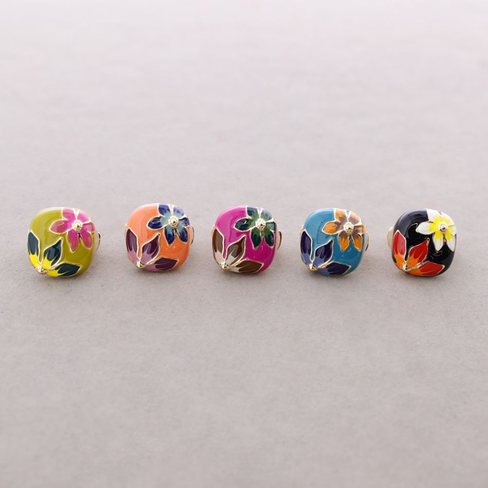 ANILLO ELÁSTICO FLORES ESMALTE