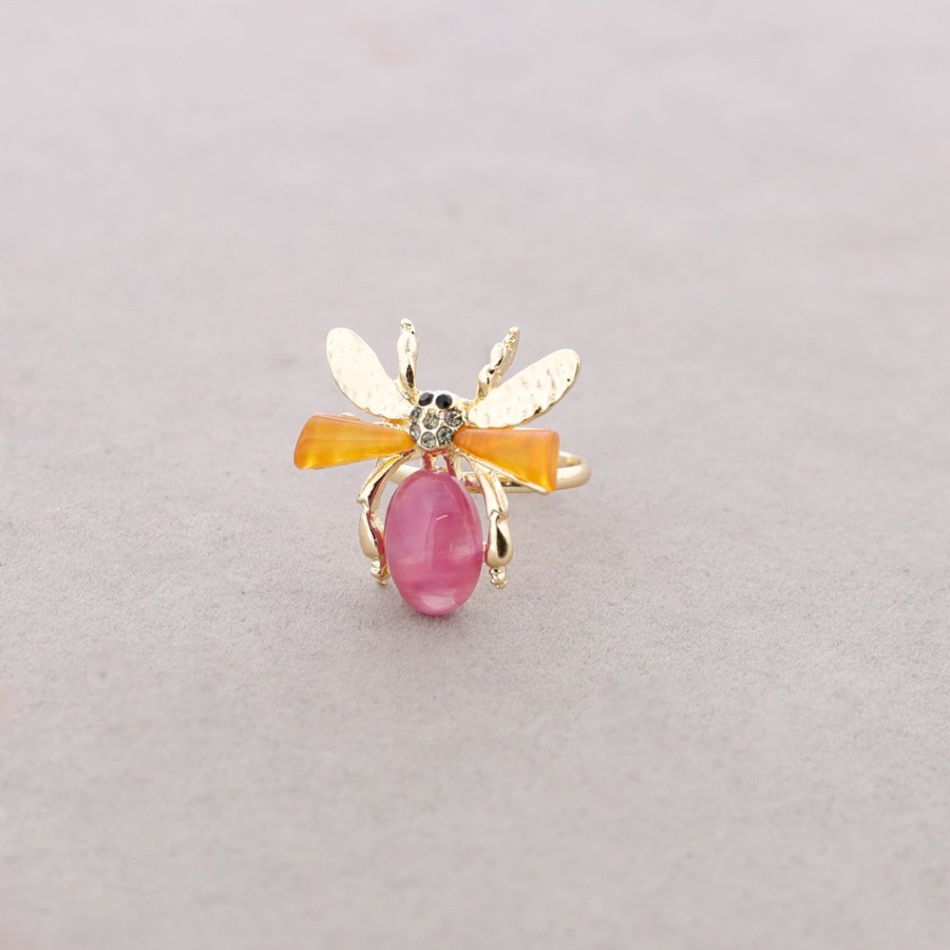 ADJUSTABLE INSECT METAL RESIN RING