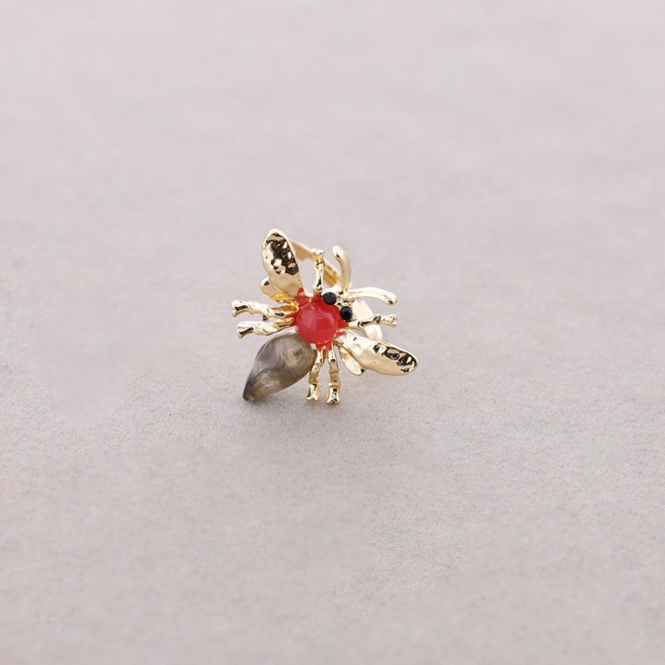 ADJUSTABLE INSECT METAL RESIN RING