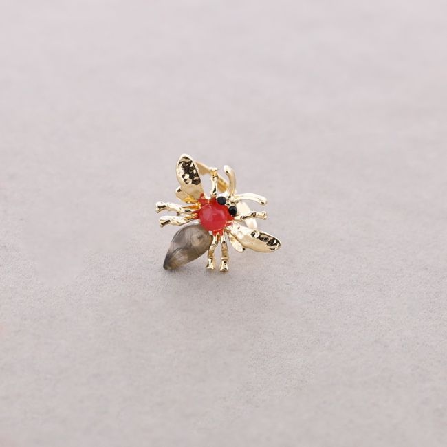ADJUSTABLE INSECT METAL RESIN RING