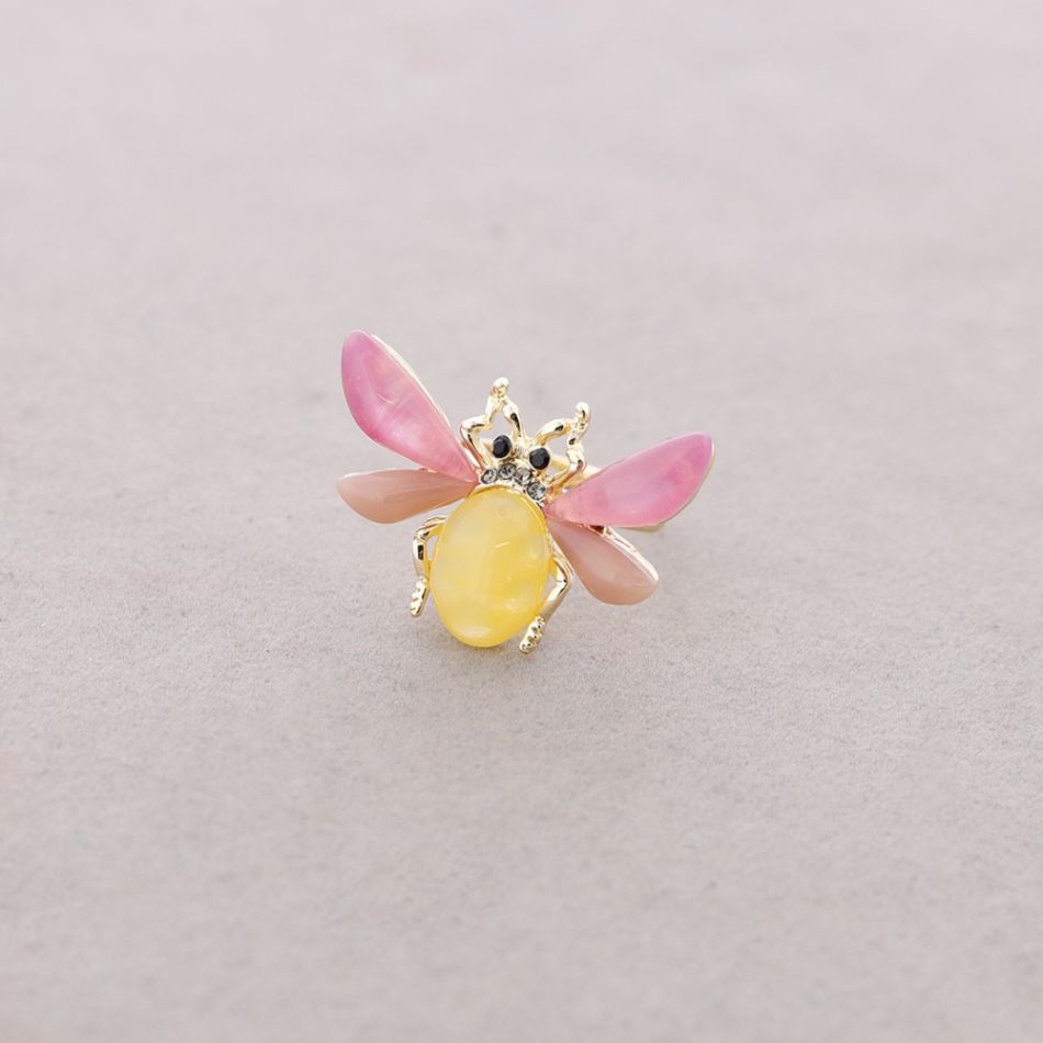 ADJUSTABLE INSECT METAL RESIN RING