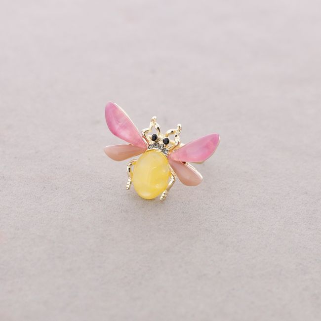 ADJUSTABLE INSECT METAL RESIN RING