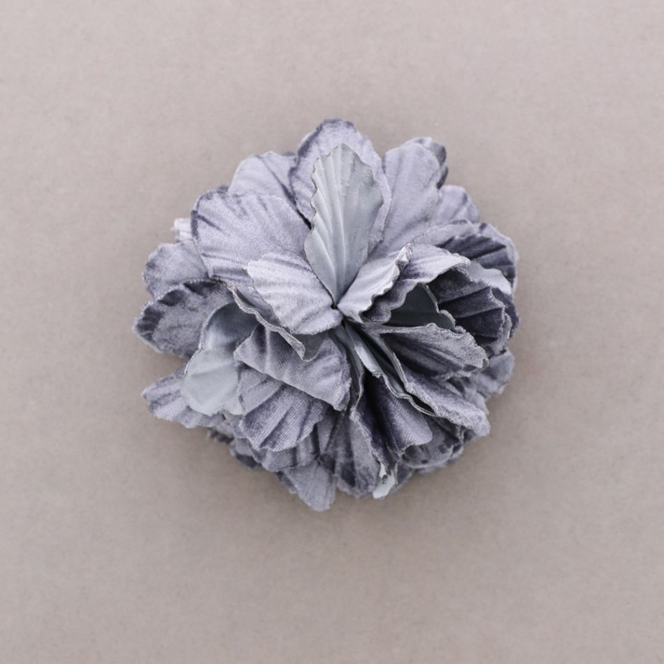 BROCHE FLOR TELA 16CM
