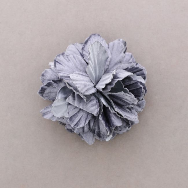 FABRIC FLOWER BROOCH 16CM