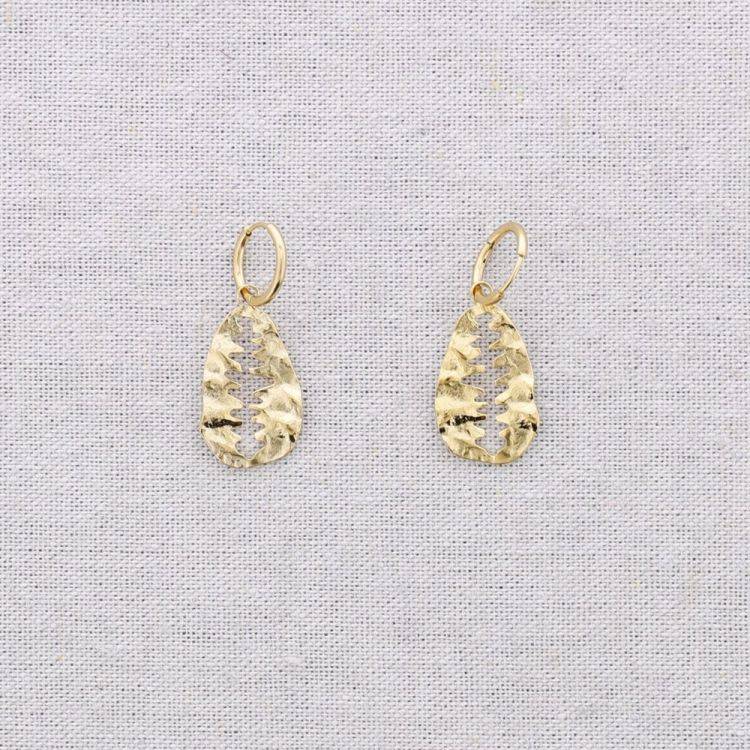 PENDIENTES ACERO ARO COLGANTE 2
