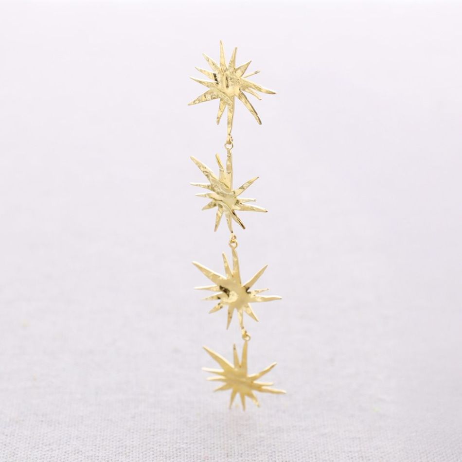 PENDIENTES ACERO COLGANTE CHISPAS