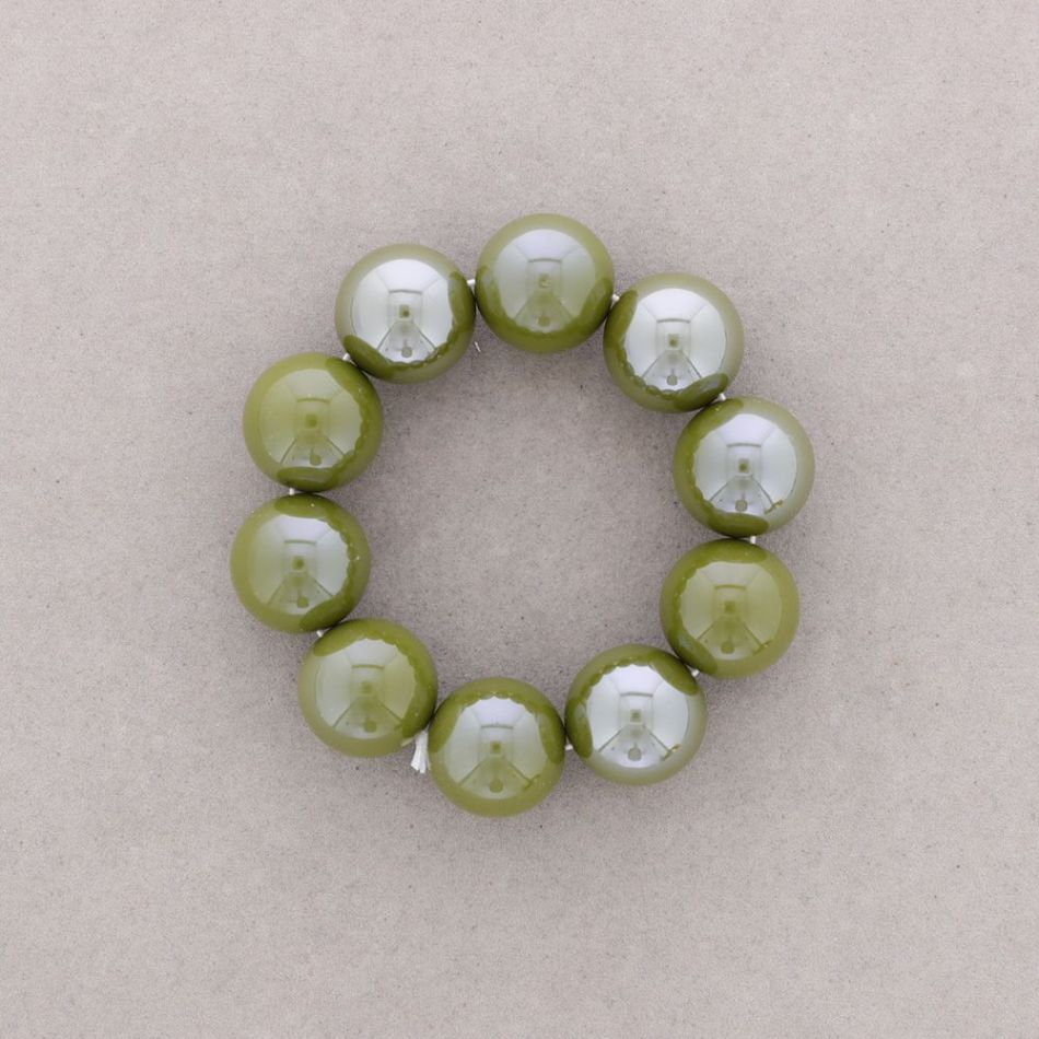 ELASTIC BRACELET WITH RESIN BEADS