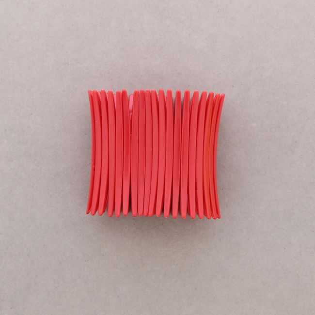 ELASTIC RESIN BEAD BRACELET