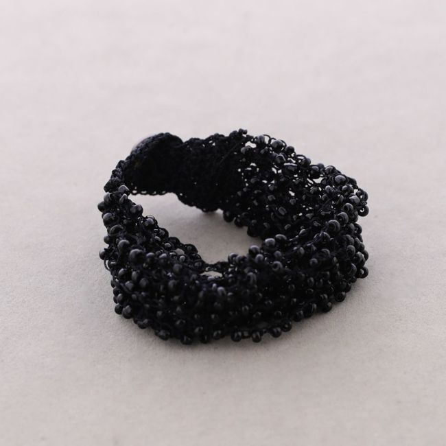 PULSERA MULTI TIRAS ABALORIOS