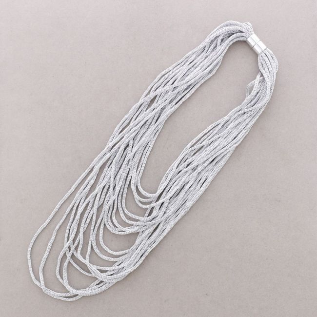 COLLAR LARGO IMÁN MULTI MALLA