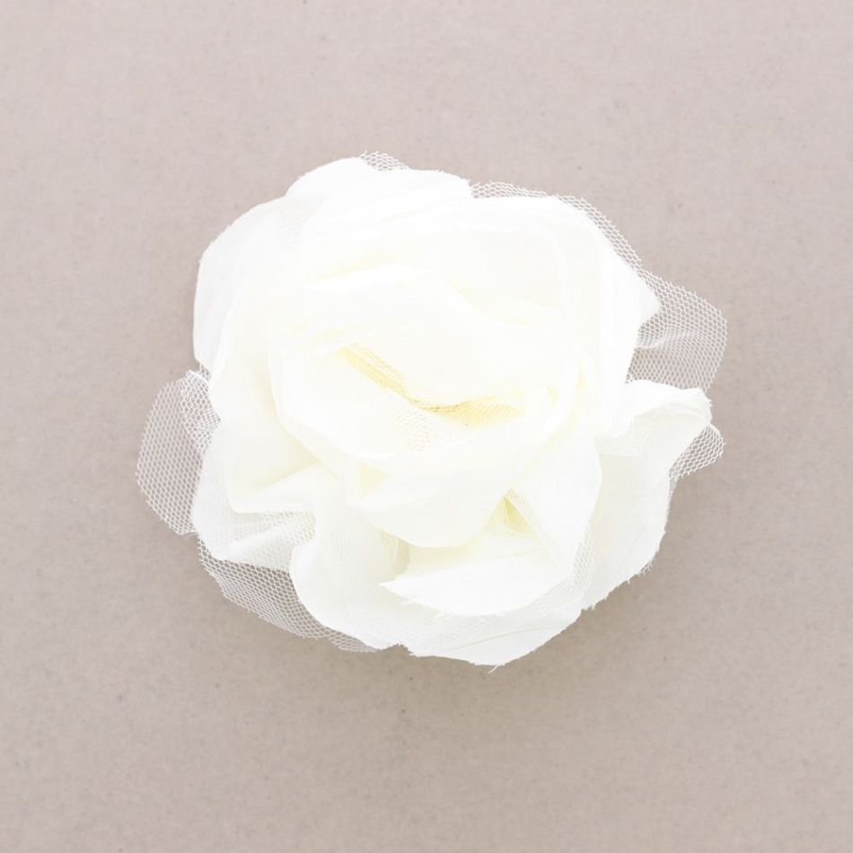 FLOWER BROOCH 14CM