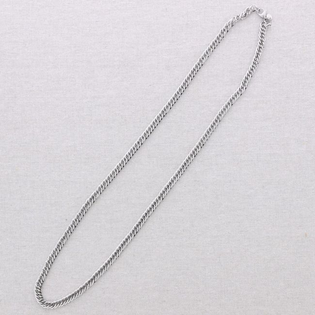 STEEL CHAIN LINK NECKLACE