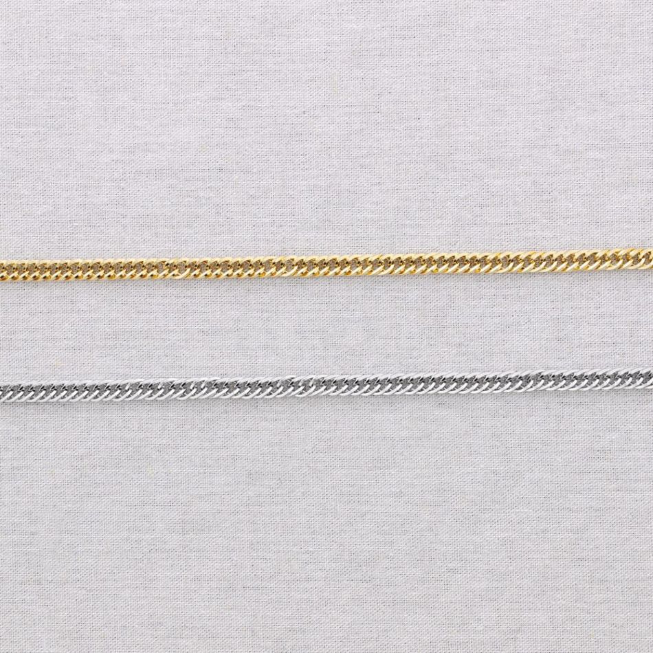 STEEL CHAIN LINK NECKLACE