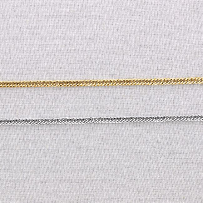 STEEL CHAIN LINK NECKLACE