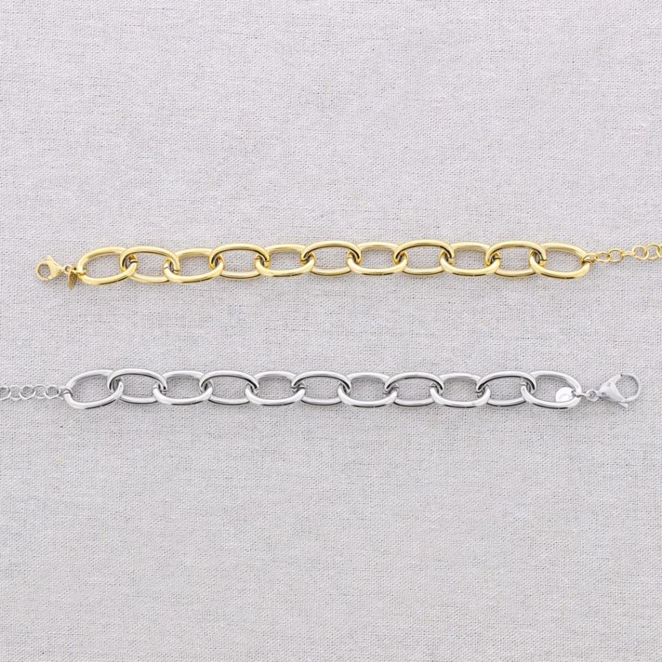 STEEL LINK BRACELET