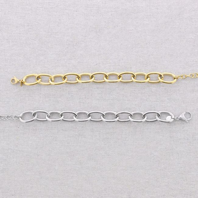 STEEL LINK BRACELET
