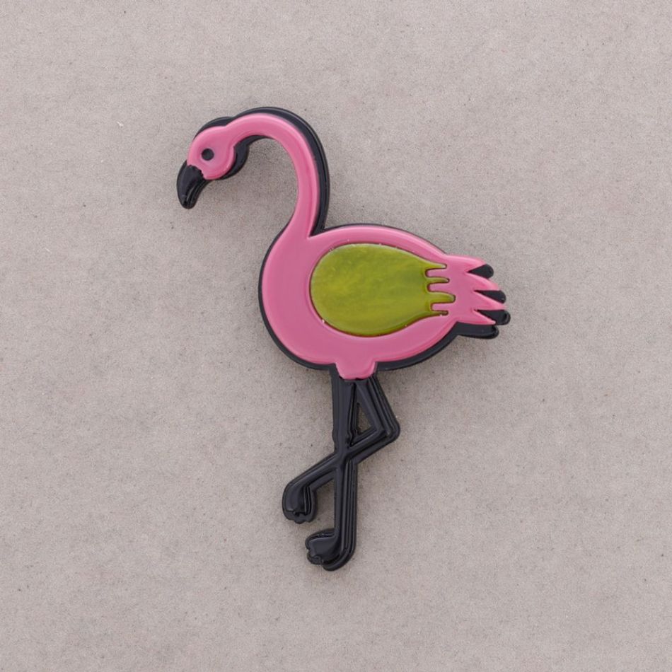 BROCHE FLAMENCO RESINA