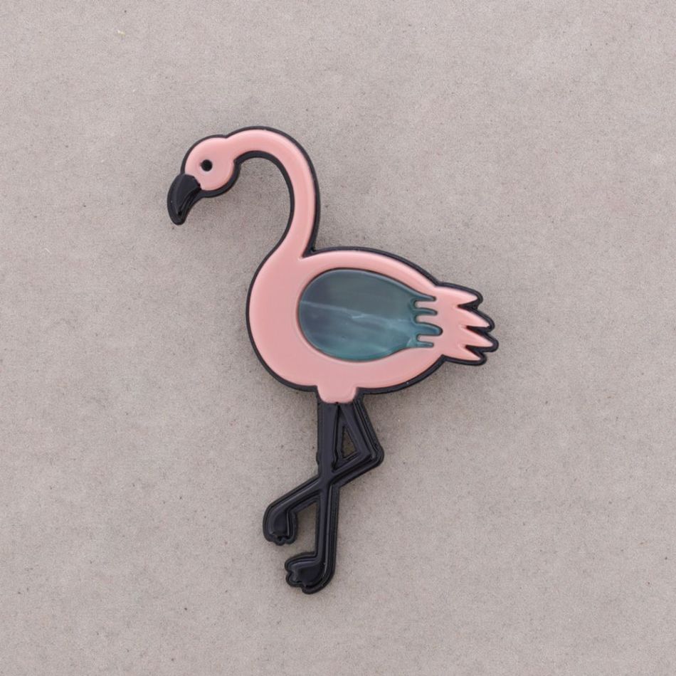 BROCHE FLAMENCO RESINA