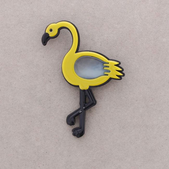 BROCHE FLAMENCO RESINA