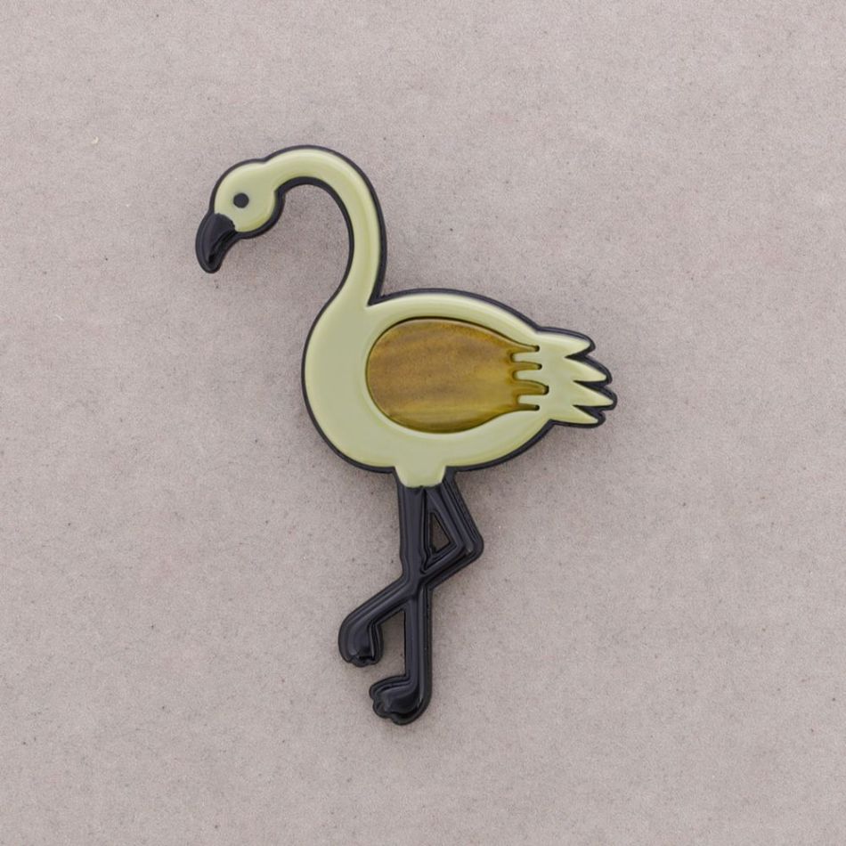 BROCHE FLAMENCO RESINA