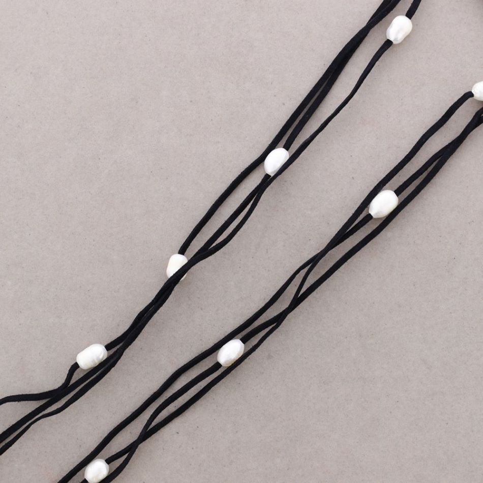 COLLAR LARGO ANTELINA PERLAS CULTIVADAS