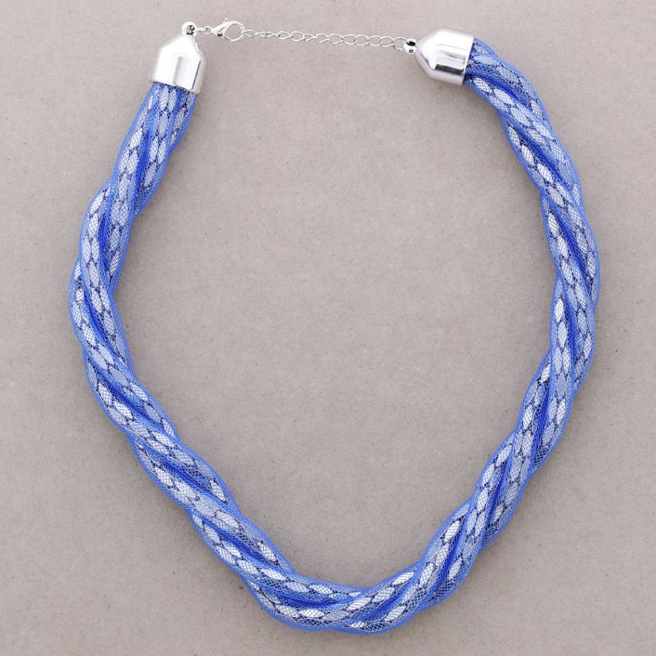 BRAIDED SHORT NECKLACE