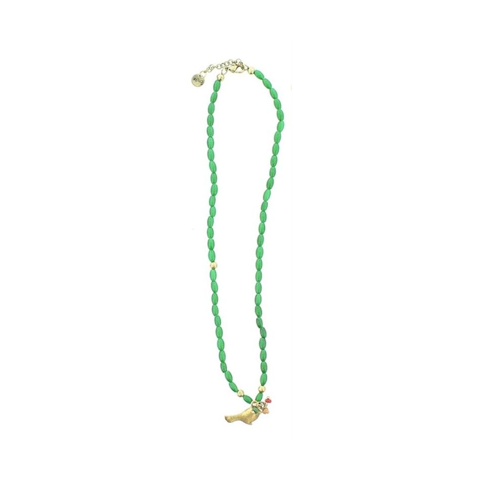 GARGANTILLA METAL PERLAS