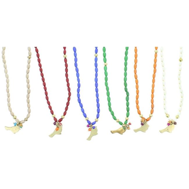 GARGANTILLA METAL PERLAS