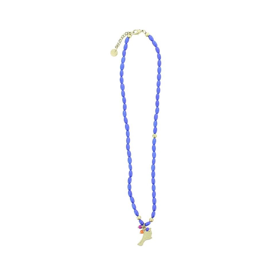 GARGANTILLA METAL PERLAS