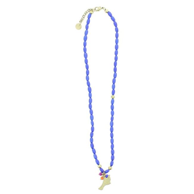 GARGANTILLA METAL PERLAS