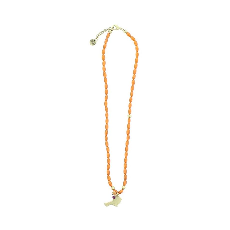 GARGANTILLA METAL PERLAS