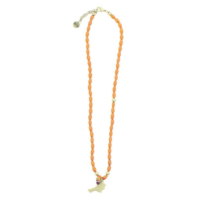 GARGANTILLA METAL PERLAS