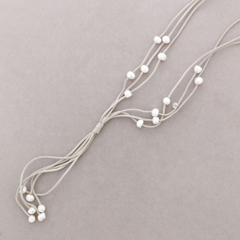 COLLAR LARGO PERLAS CULTIVADAS