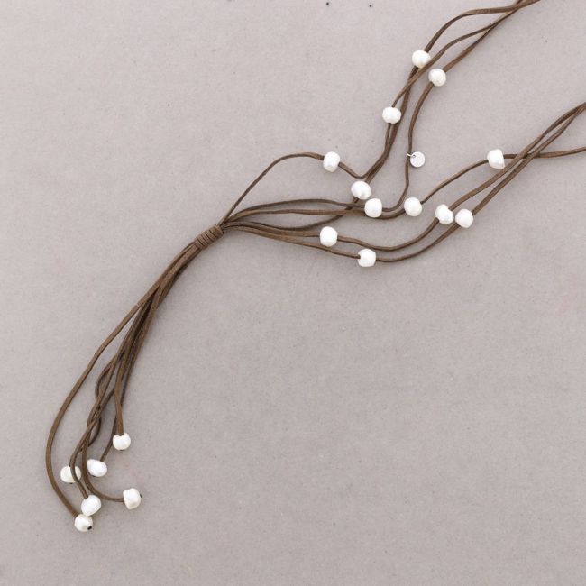 COLLAR LARGO PERLAS CULTIVADAS