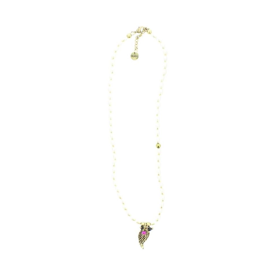 METAL PEARL CHOKER