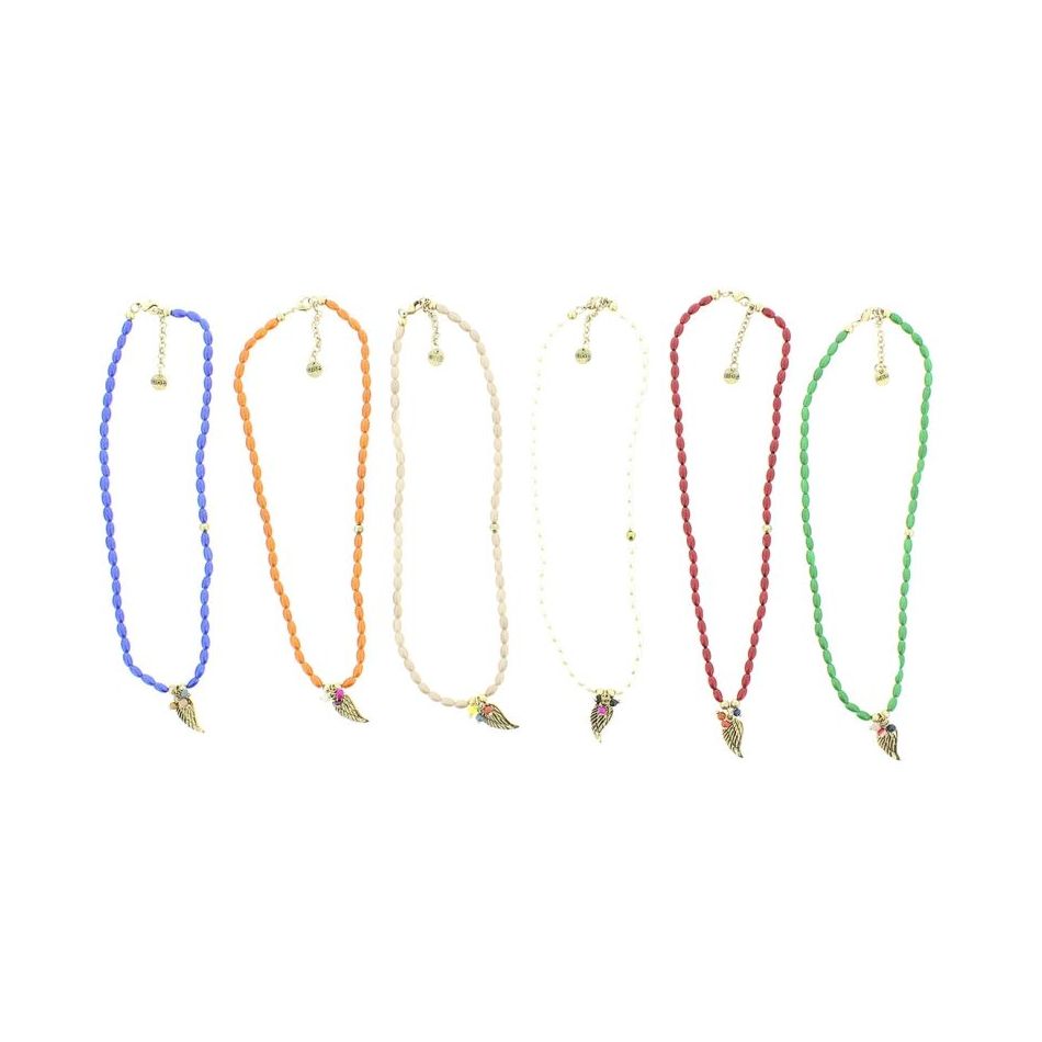 GARGANTILLA METAL PERLAS