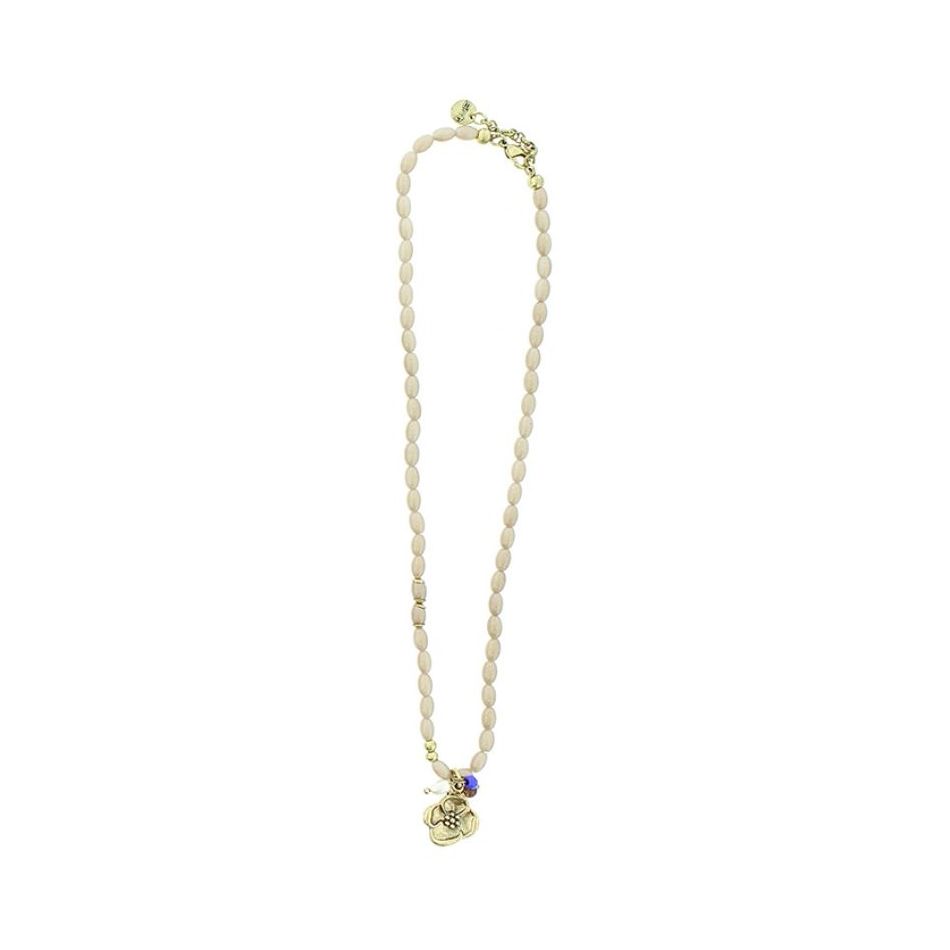 GARGANTILLA METAL PERLAS